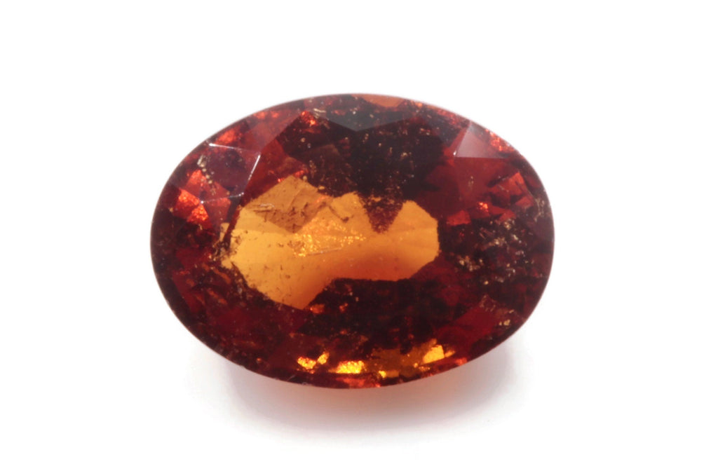 Spessartite | Natural Spessartite Garnet | Mandarin Spessartite Garnet | Orange Garnet |January Gemstone | SPESSARTINE GARNET 13x12mm 11 ct-Planet Gemstones