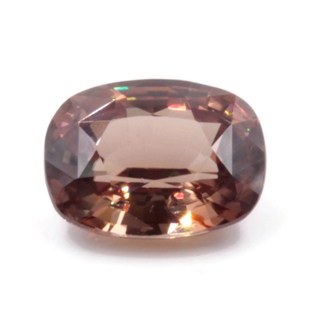 Champagne Zircon Cushion 12cts-Planet Gemstones