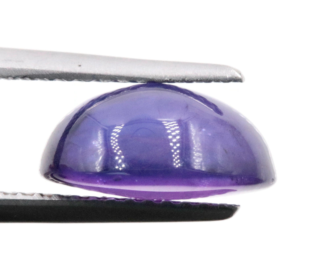 Natural amethyst gemstone amethyst cabochon stone genuine amethyst stone loose amethyst february birthstone OV 18X13mm 12ct SKU: 12878-Planet Gemstones