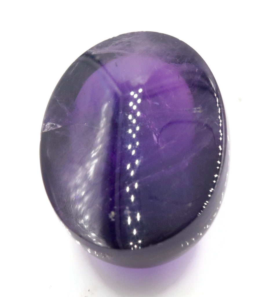 Natural amethyst gemstone amethyst cabochon stone genuine amethyst stone loose amethyst february birthstone OV 18X13mm 12ct SKU: 12878-Planet Gemstones