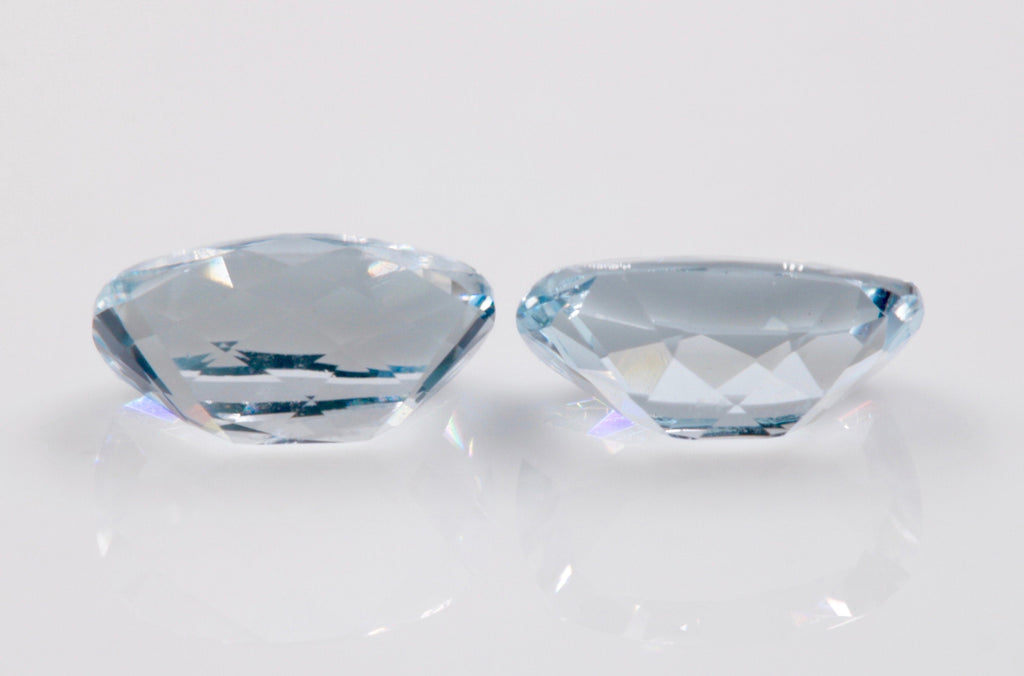 Natural Aquamarine CUS 7x5mm 1.26ct SKU:113103-Aquamarine-Planet Gemstones