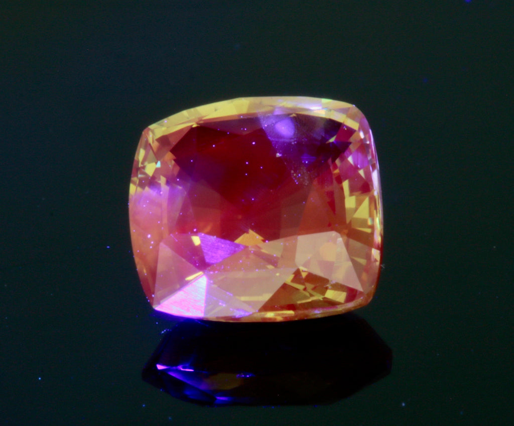 Natural Alexandrite GIA CERT June birthstone alexandrite Jewelry Supplies color changing 8.61x8.42x4.55mm 3.06ct SKU:08012019-Alexandrite-Planet Gemstones