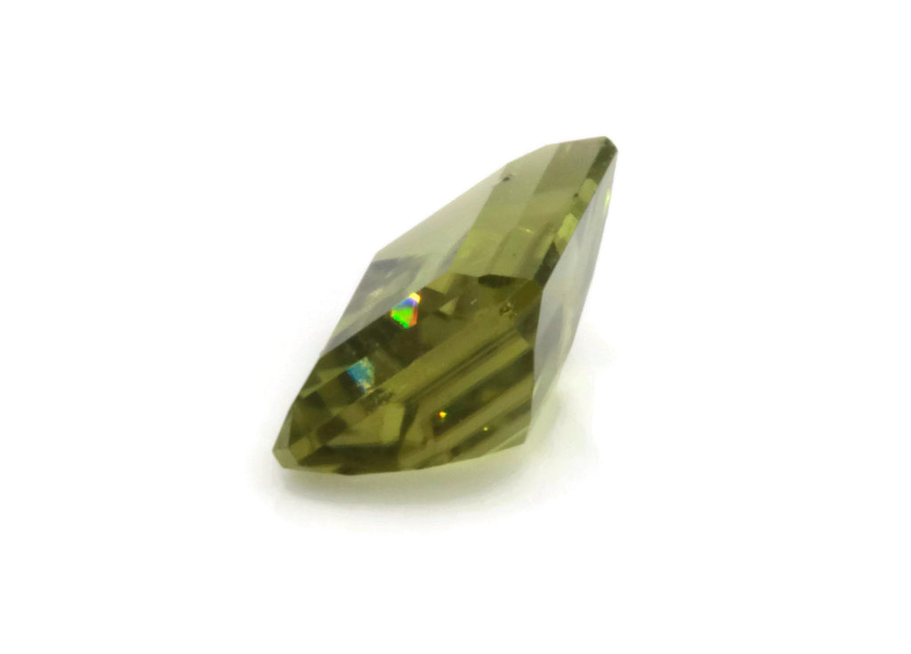 Natural Green Peridot Gemstone 2.20ct 9x7mm Octagon August Birthstone DIY Jewelry Supplies Peridot Genuine Peridot Loose Gemstone SKU:113108-Planet Gemstones