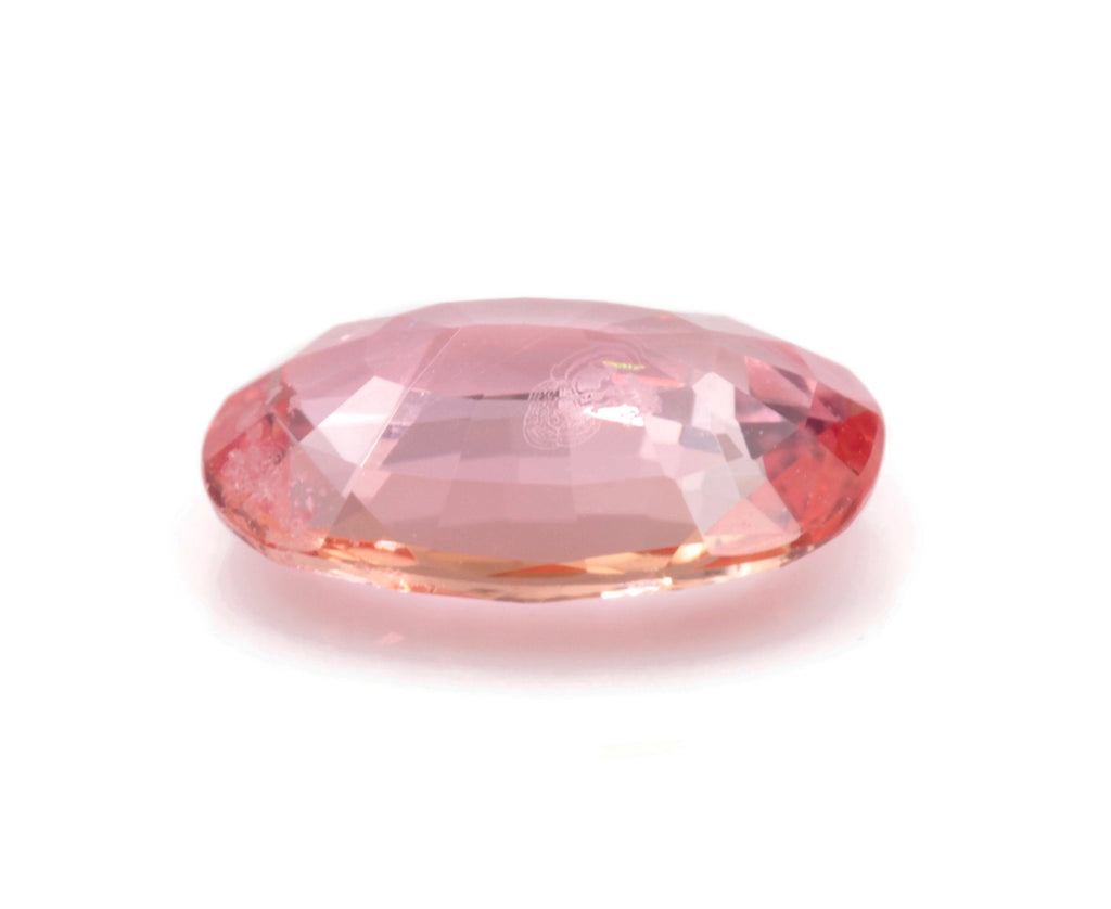 Natural Padparadscha sapphire 9.4x6.8mm 2.04ct Sapphire Gemstone Jewelry September Birthstone wedding gemstone SKU: 112915-Planet Gemstones