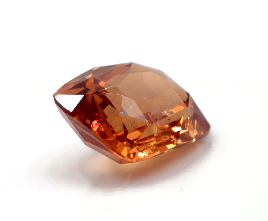 Spessartite | Natural Spessartite Garnet | Mandarin Spessartite Garnet | Orange Garnet | January Gemstone | CUS 10.7x8.3mm 4.75ct SKU:112940-Planet Gemstones