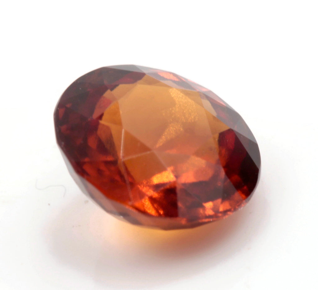Natural Spessartite Garnet Round 9.5mm 3.67cts-Planet Gemstones