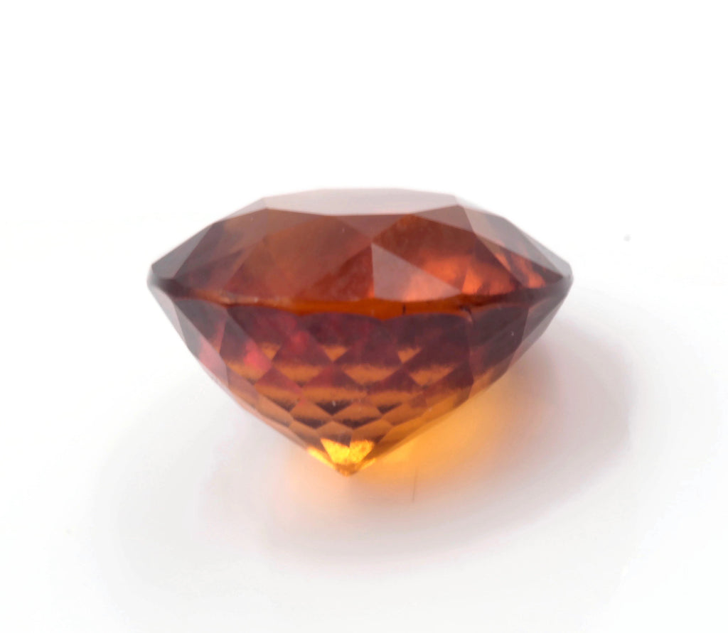 Spessartite | Natural Spessartite Garnet | Mandarin Spessartite Garnet | Orange Garnet |January Gemstone | RD 10mm 4.99ct SKU:112947-Planet Gemstones