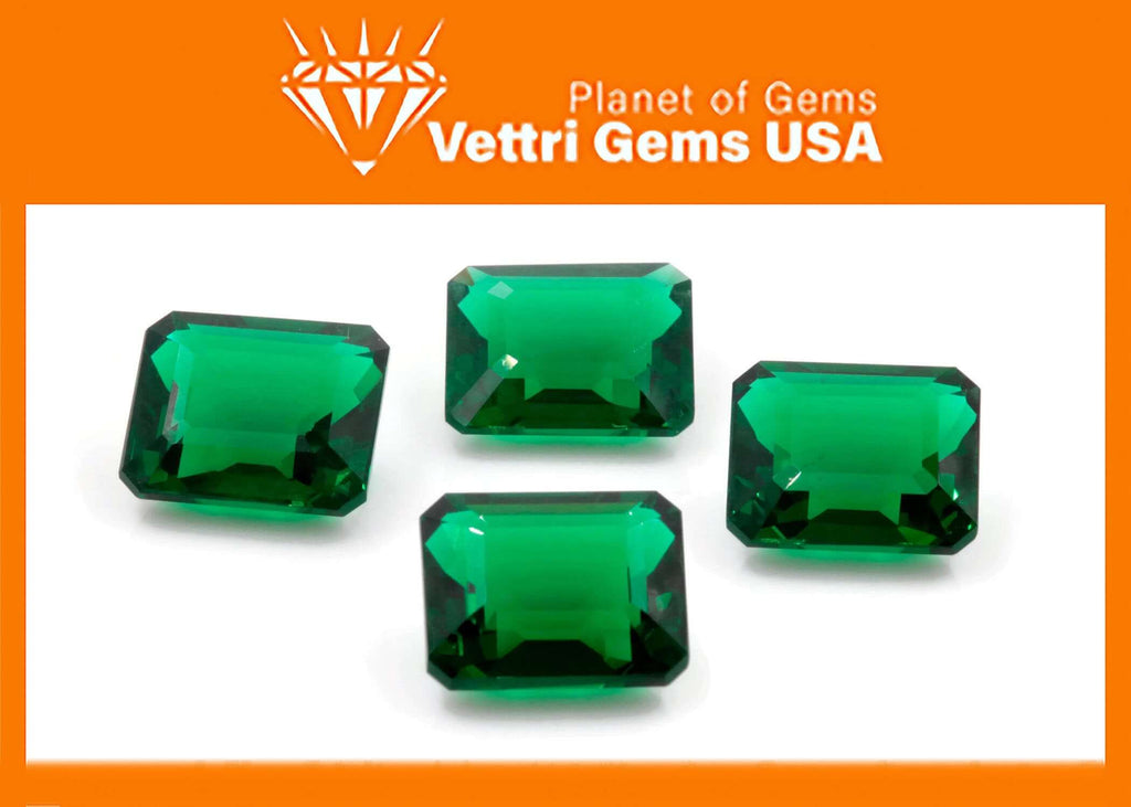 Emerald Octagon 10x12mm-Planet Gemstones