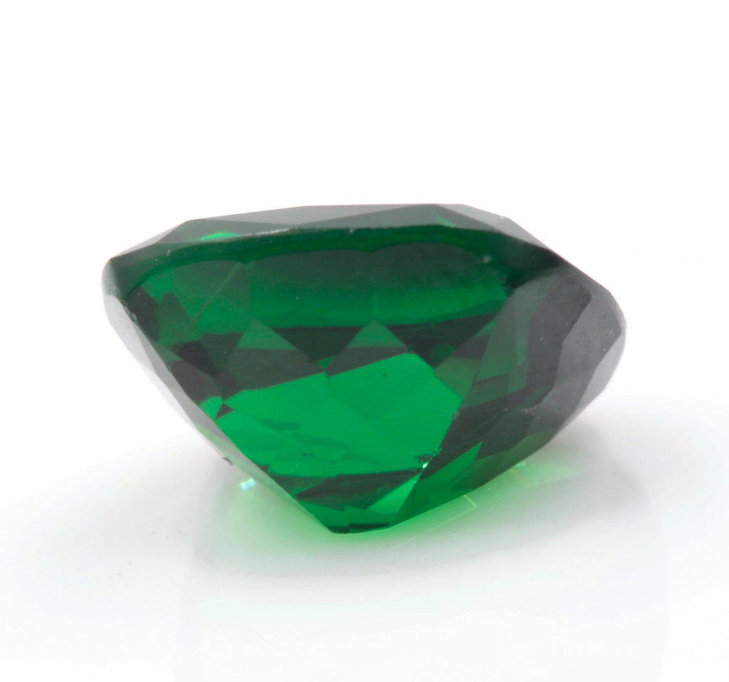 Tsavorite Natural Tsavorite Garnet January Gemstone Green Garnet Tsavorite 9X8mm CUS Tsavorite Garnet Loose Stone 3.16ct SKU:113137-Planet Gemstones