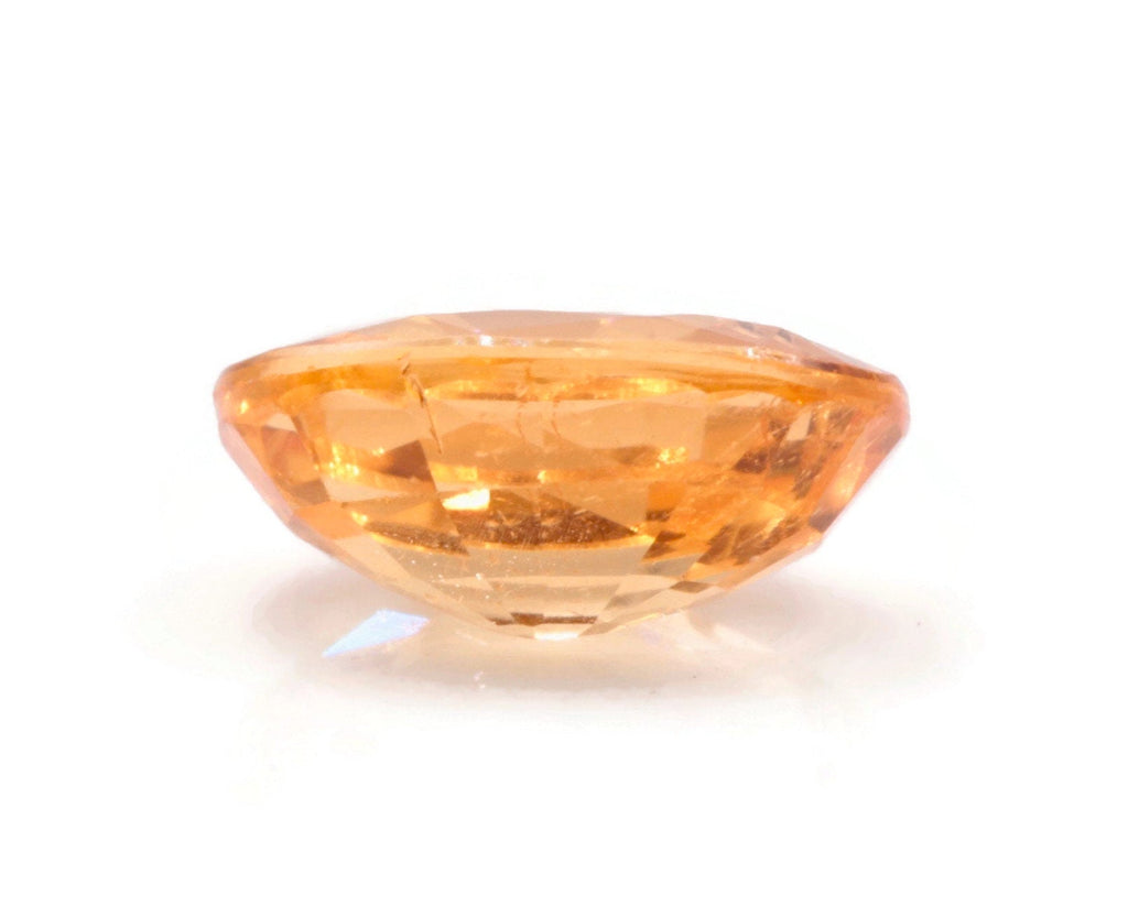 Spessartite | Natural Spessartite Garnet | Orange Garnet |January Gemstone | OV 7X5mm 1.10ct SKU: 113032-Planet Gemstones