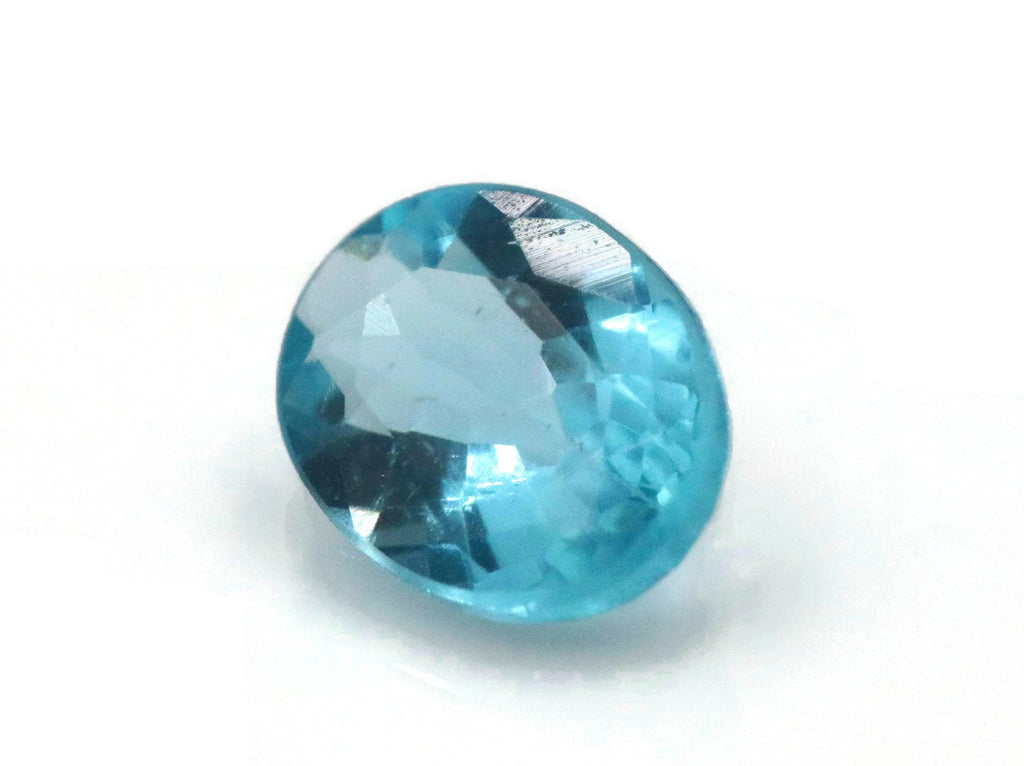 Natural Apatite Gemstone Apatite faceted loose stone Genuine Apatite stone Natural Apatite oval Apatite faceted 8x6mm OV 1.20ct SKU:113027-Planet Gemstones