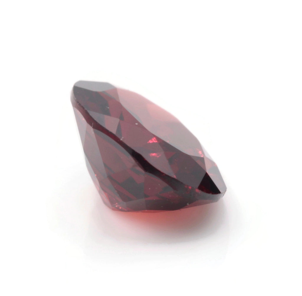 Natural Red Garnet 10x8mm OV 2.85ct January Birthstone Faceted Garnet gemstone DIY Red Garnet gemstone SKU:12876-Planet Gemstones