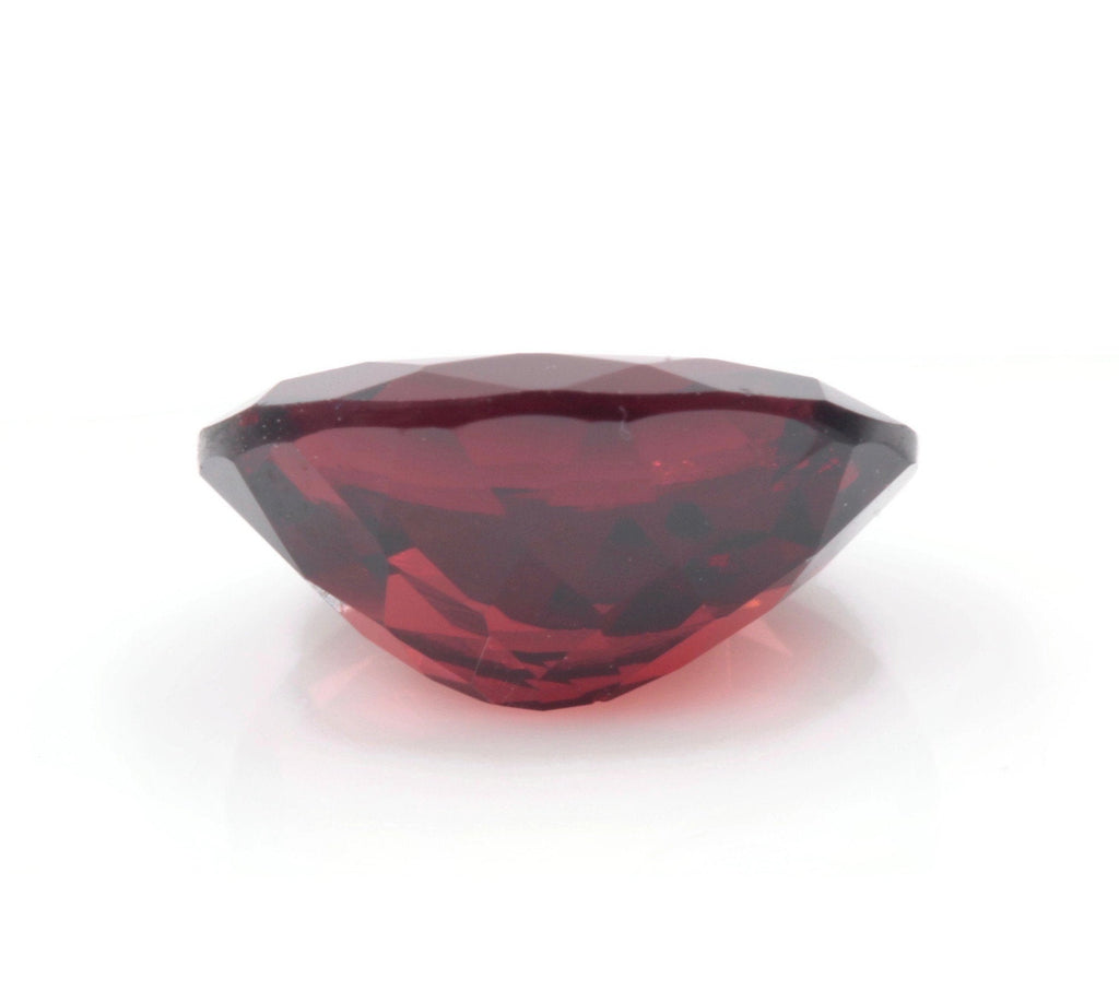 Natural Red Garnet 10x8mm OV 2.85ct January Birthstone Faceted Garnet gemstone DIY Red Garnet gemstone SKU:12876-Planet Gemstones