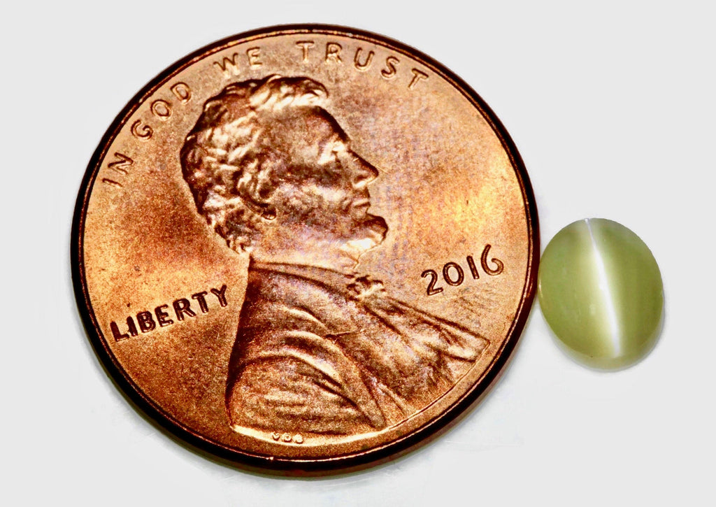 Chrysoberyl Cats Eye 5x4mm-Planet Gemstones