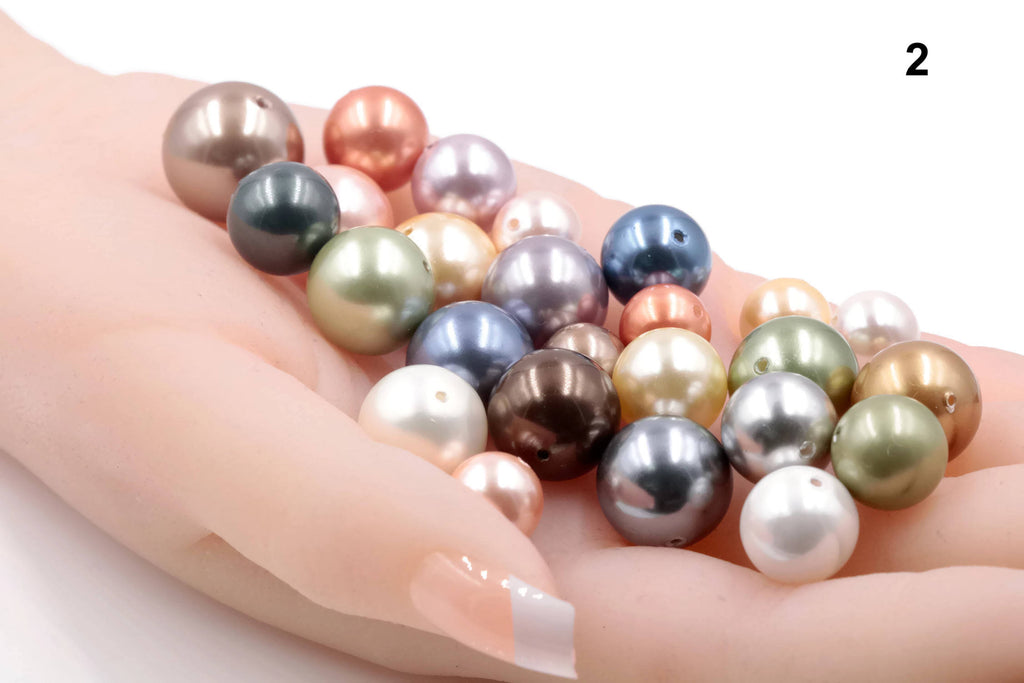 Mixed Beads Gemstone Beads and Pearls DIY Jewelry Supplies Loose Beads DIY Jewelry Supplies 200ct SKU: 113142,113143-Planet Gemstones