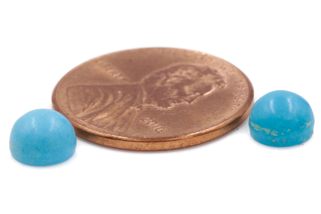 Sleeping Beauty Turquoise Round 6mm-Planet Gemstones