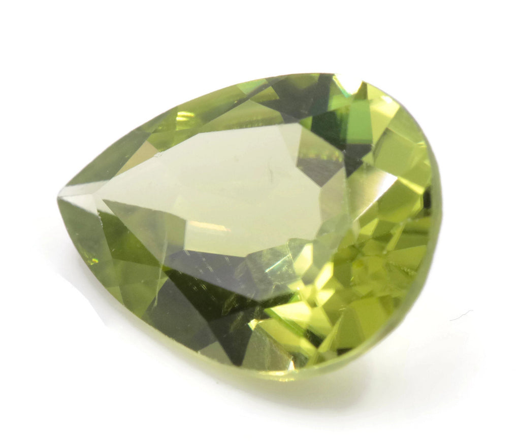 Peridot Pear 9x6mm-Planet Gemstones