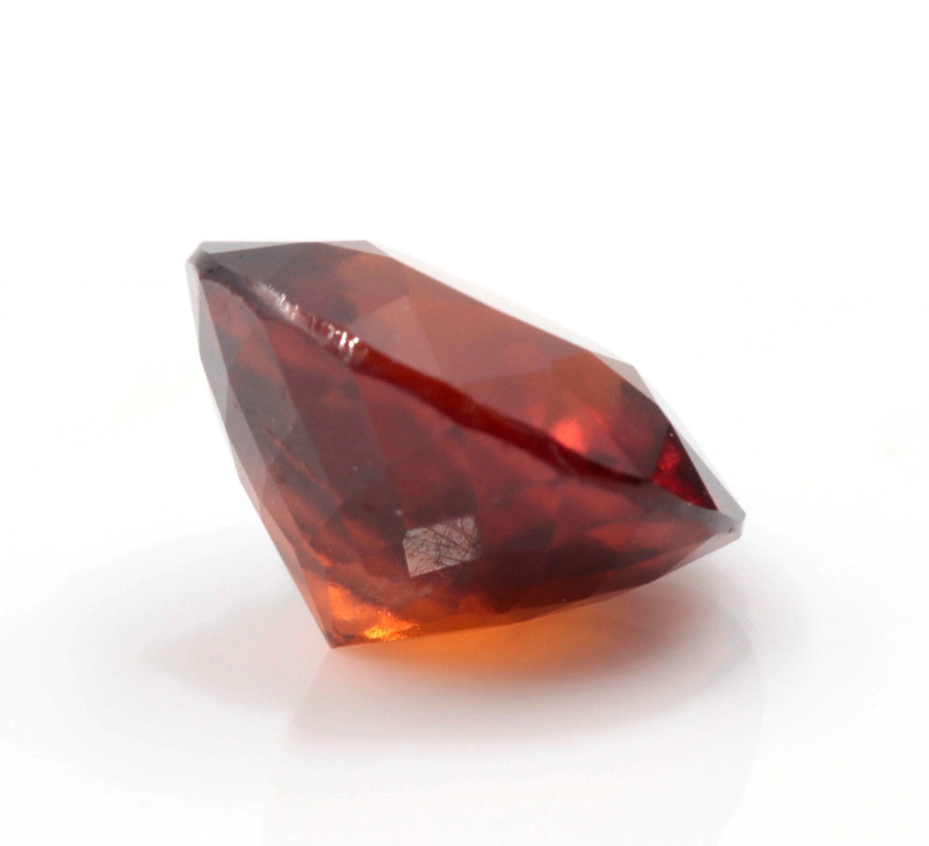 Spessartite | Natural Spessartite Garnet | Mandarin Spessartite Garnet | Orange Garnet |January Gemstone | RD 10.3mm 4.86ct SKU:112939-Planet Gemstones