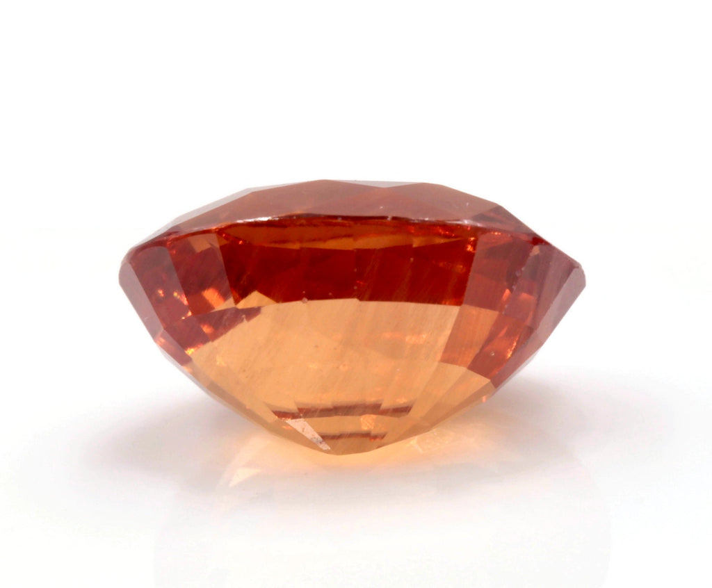 Spessartite | Natural Spessartite Garnet | Mandarin Spessartite Garnet | Orange Garnet |January Gemstone | OV 11x8.6mm 5.09ct SKU:112938-Planet Gemstones