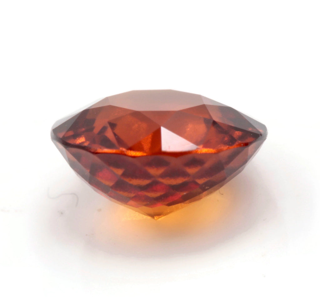 Natural Spessartite Garnet Round 9.5mm 3.67cts-Planet Gemstones