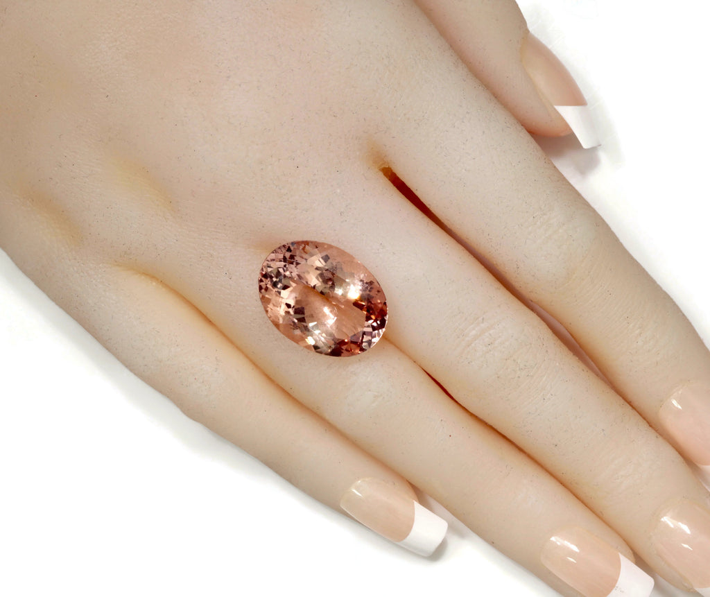 Morganite Oval 20x15mm-Planet Gemstones