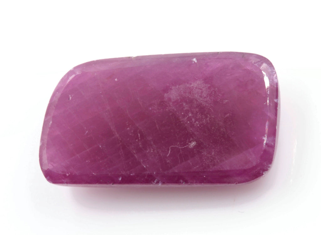 Natural Ruby DIY Jewelry Supply Ruby July Birthstone Rose Cut Ruby Gemstone Genuine Ruby Ruby 9.67ct 17x10mm Ruby Rose cut SKU:113065-Ruby-Planet Gemstones