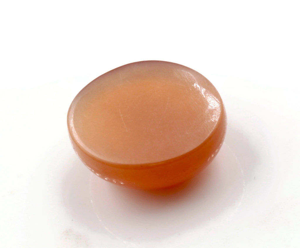 Natural Moonstone Orange moonstone Moonstone June Birthstone Moonstone DIY jewelry Supplies Moonstone OV 12x10mm Approx 6ct SKU:113199-Planet Gemstones