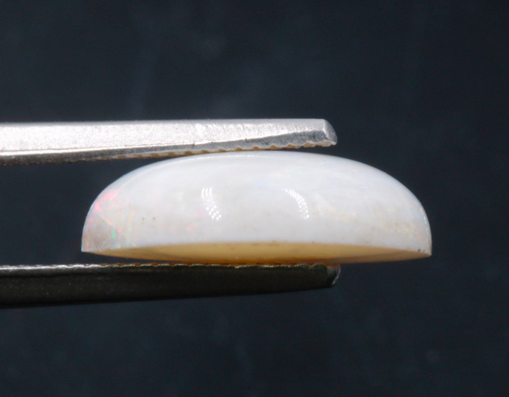 Natural Ethiopian Opal Loose Stone Ethiopian Opal Rainbow Fire Opal Ethiopian Oval Cabochon DIY Jewelry Supplies gift for her SKU:113235-Planet Gemstones