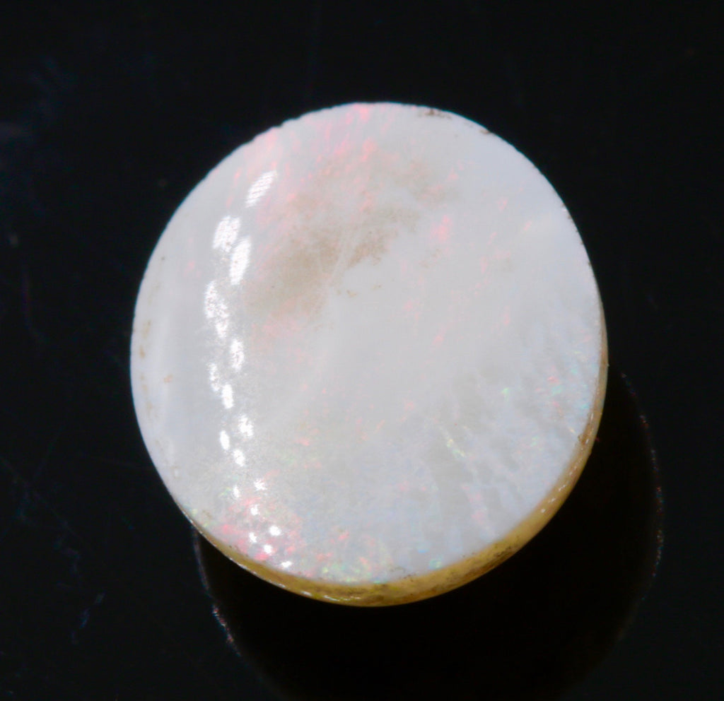 Natural Ethiopian Opal Loose Stone Ethiopian Opal Rainbow Fire Opal Ethiopian Oval Cabochon DIY Jewelry Supplies gift for her SKU:113235-Planet Gemstones
