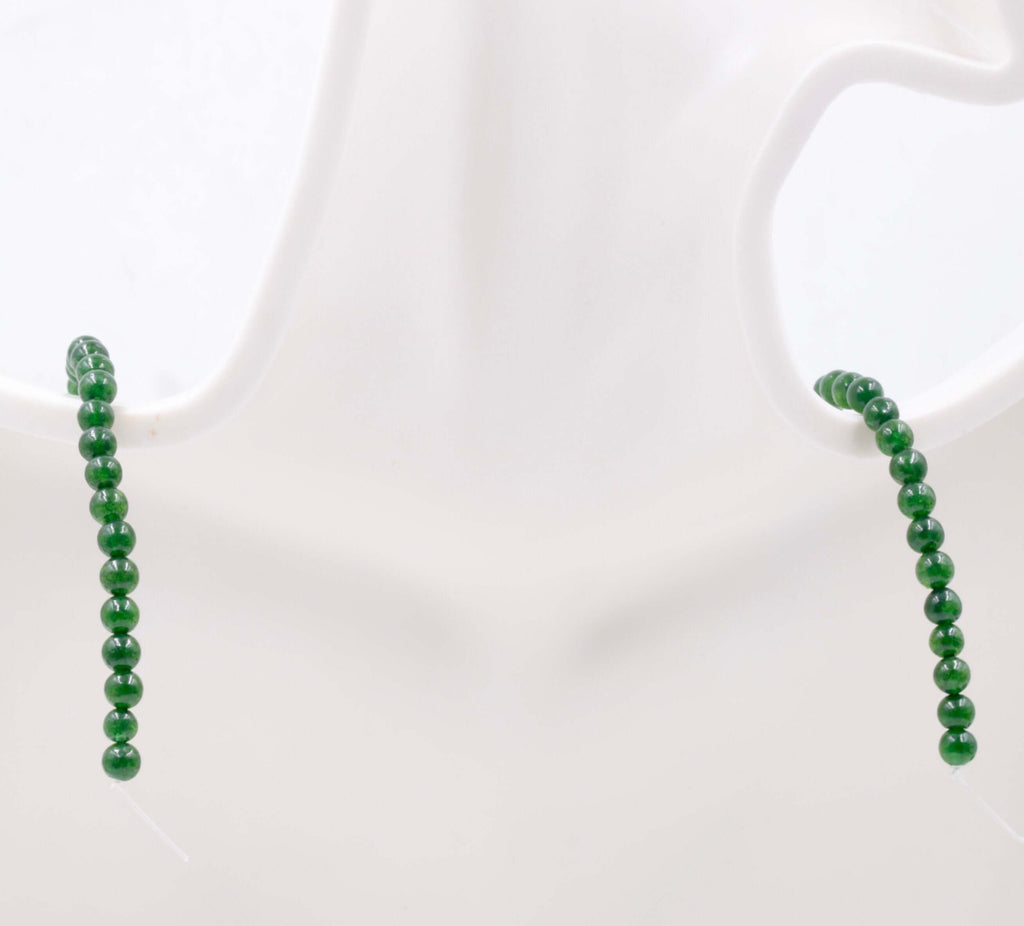 Green Jadite Round 4mm-Planet Gemstones