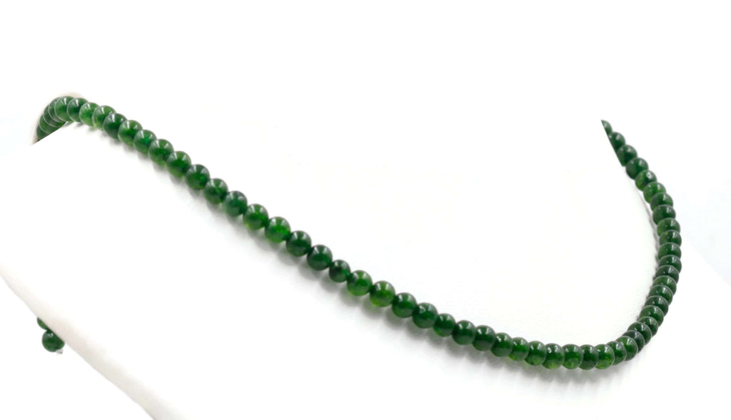 Green Jadite Round 4mm-Planet Gemstones