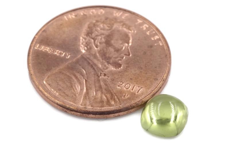 Peridot Natural Peridot Green Peridot Gemstone August Birthstone DIY Jewelry Supplies Peridot CUS 7mm Approx 7ct Gift for Her SKU:113200-Planet Gemstones