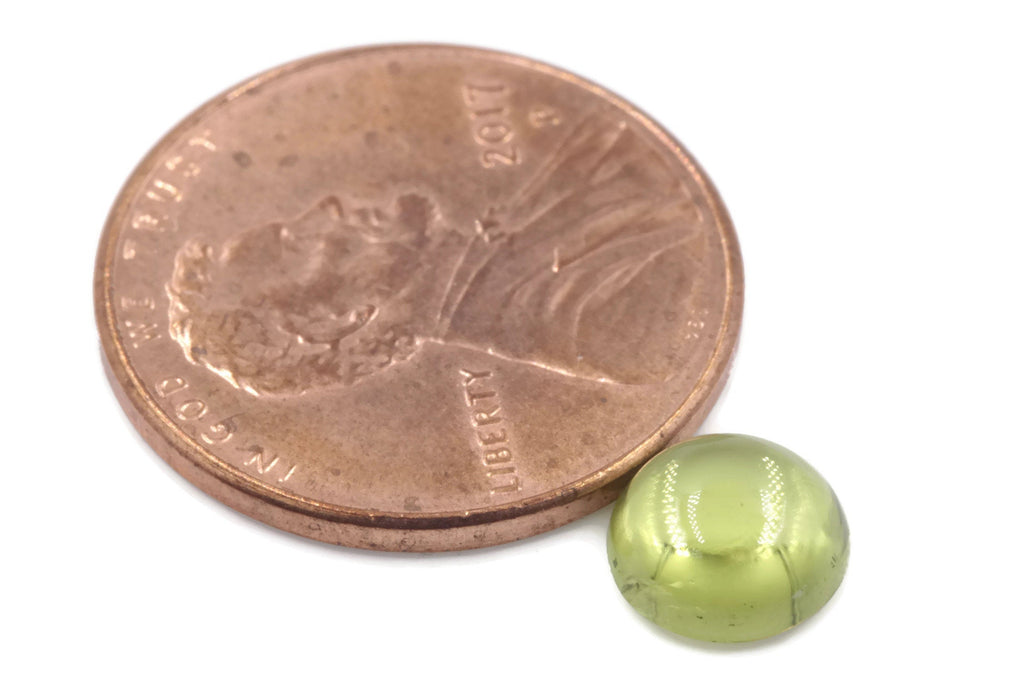 Peridot Natural Peridot Green Peridot Gemstone August Birthstone DIY Jewelry Supplies Peridot RD 7mm Approx 2ct Gift for Her SKU:113201-Planet Gemstones