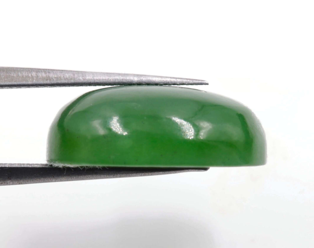 Green Jade Cabochon Natural Jade gemstone Jade stone loose Jade stone Green Jade, Green Jadite OV DIY Jewelry Supplies SKU: 113233-Planet Gemstones