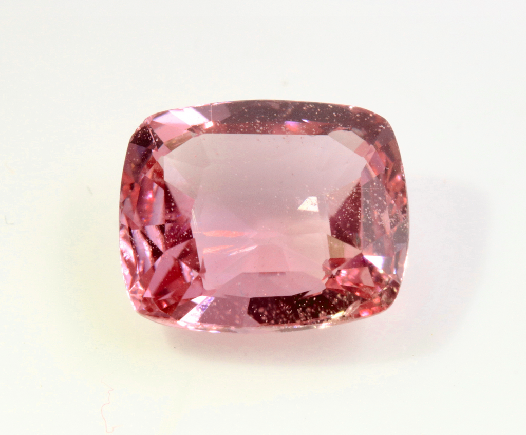 Natural Padparadscha sapphire 7.9x6.6mm 1.90ct Sapphire Gemstone Jewelry September Birthstone wedding gemstone SKU: 112918-Planet Gemstones