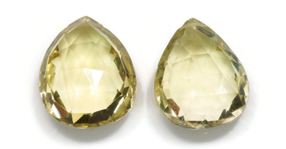 Lemon Citrine Quartz 16x13mm-Planet Gemstones