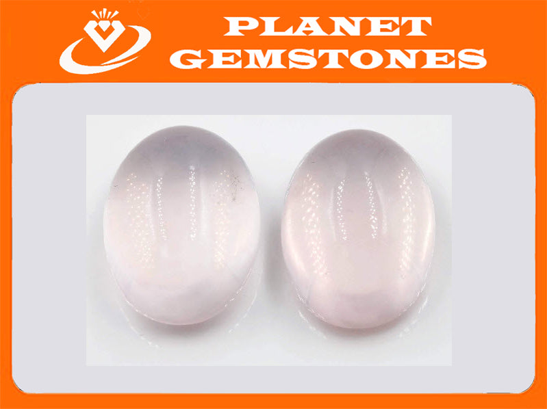 Rose Quartz Oval 16x12mm-Planet Gemstones